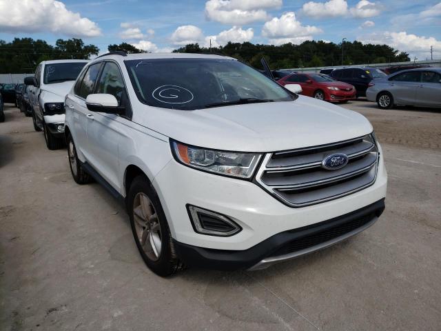 FORD EDGE SEL 2015 with VIN 2FMTK3J99FBC29639 - Photo from auction