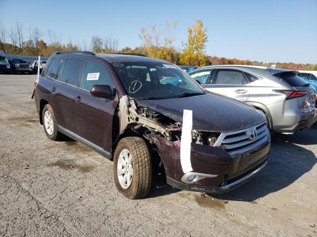 TOYOTA HIGHLANDER 2013 with VIN 5TDBK3EH3DS183447 - Photo from auction