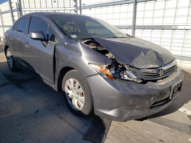 HONDA CIVIC LX 2012 with VIN 19XFB2F56CE367144 - Photo from auction