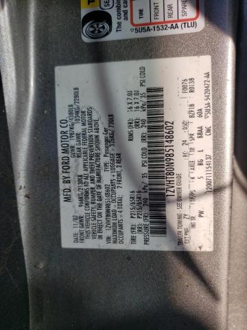 Photo 10 from auction – 2008 FORD MUSTANG with VIN 1ZVHT80N985148602