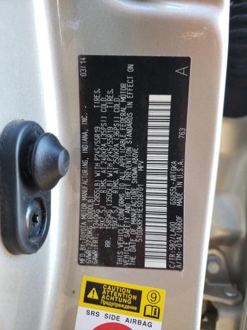 Photo 10 from auction – 2014 TOYOTA HIGHLANDER with VIN 5TDDKRFH1ES028701