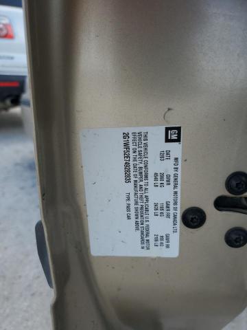Photo 10 from auction – 2004 CHEVROLET IMPALA with VIN 2G1WF52E749282835