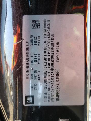 Photo 10 from auction – 2013 BUICK VERANO with VIN 1G4PR5SK7D4198490