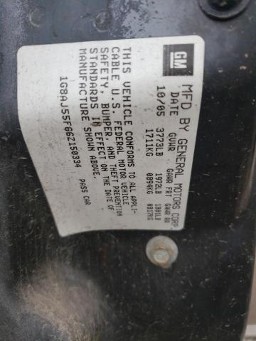 Photo 10 from auction – 2006 SATURN ION LEVEL with VIN 1G8AJ55F66Z150334