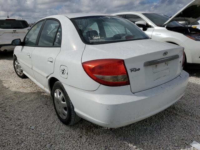 Photo 3 from auction – 2003 KIA RIO with VIN KNADC125836269885