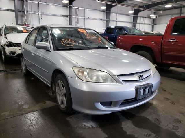 HONDA CIVIC EX 2004 with VIN 2HGES26834H624550 - Photo from auction