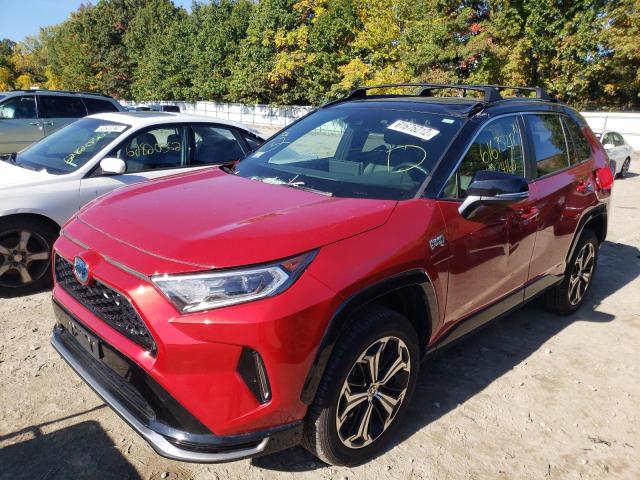 Photo 2 from auction – 2021 TOYOTA RAV4 PRIME with VIN JTMEB3FV6MD005268