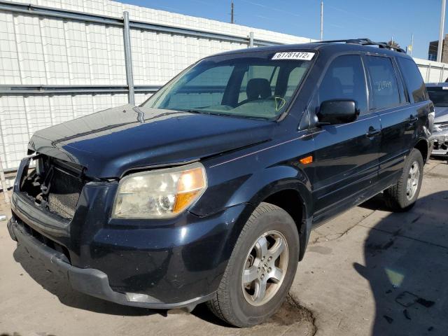 Photo 2 from auction – 2006 HONDA PILOT EX with VIN 2HKYF18456H537134