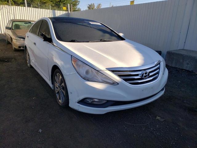 HYUNDAI SONATA SE 2014 with VIN 5NPEC4AC2EH850350 - Photo from auction