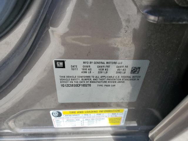 Photo 10 from auction – 2012 CHEVROLET MALIBU 1LT with VIN 1G1ZC5E00CF185276