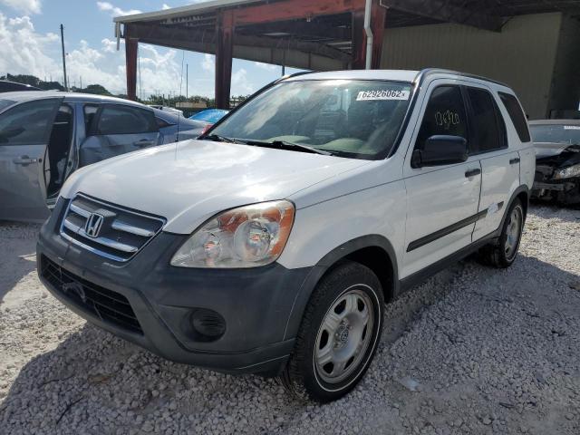 Photo 2 from auction – 2005 HONDA CR-V LX with VIN JHLRD68535C008505
