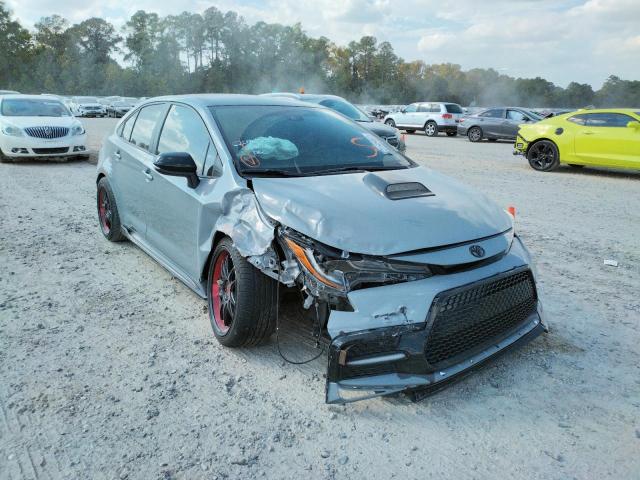 TOYOTA COROLLA SE 2021 with VIN 5YFS4MCE6MP075972 - Photo from auction