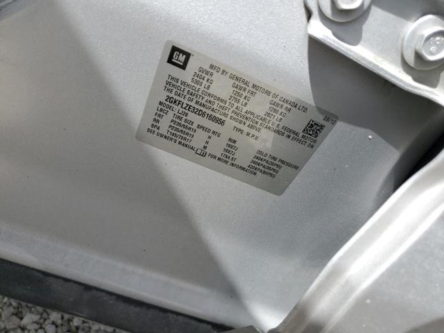Photo 10 from auction – 2013 GMC TERRAIN DE with VIN 2GKFLZE32D6160956