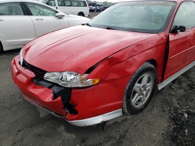 Photo 9 from auction – 2003 CHEVROLET MONTE CARL with VIN 2G1WX12KX39267451