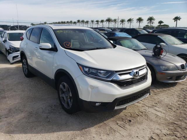 HONDA CR-V EXL 2017 with VIN 2HKRW2H87HH666492 - Photo from auction
