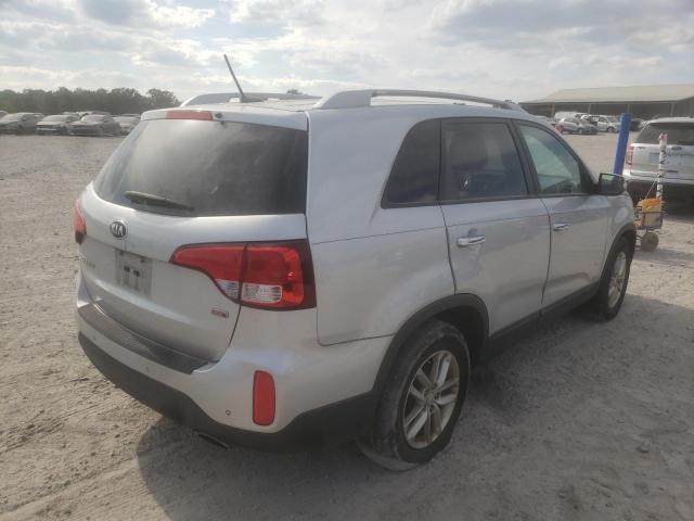 Photo 4 from auction – 2014 KIA SORENTO LX with VIN 5XYKTDA66EG493369