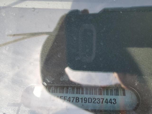 Photo 10 from auction – 2009 JEEP COMPASS SP with VIN 1J4FF47B19D237443