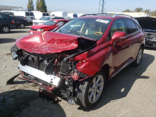 Photo 2 from auction – 2012 LEXUS RX 350 with VIN 2T2BK1BAXCC139797