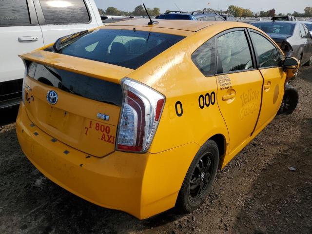 Photo 4 from auction – 2014 TOYOTA PRIUS with VIN JTDKN3DU5E1745577