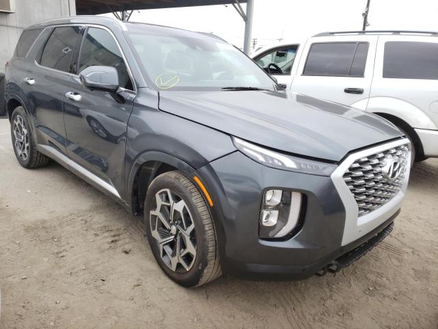 HYUNDAI PALISADE C 2022 with VIN KM8R7DHE7NU408596 - Photo from auction