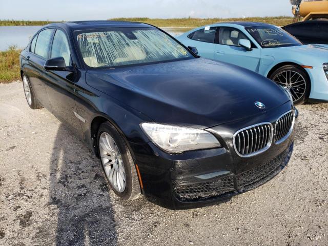 BMW 740 LI 2014 with VIN WBAYE4C56ED138447 - Photo from auction