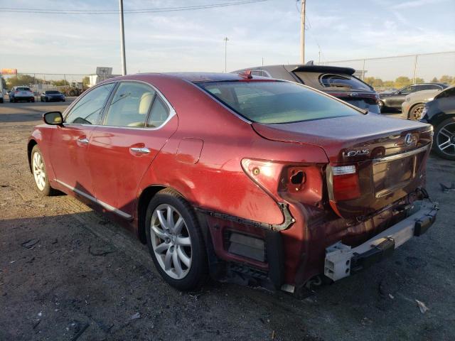 Photo 3 from auction – 2009 LEXUS LS 460 with VIN JTHCL46F995001279