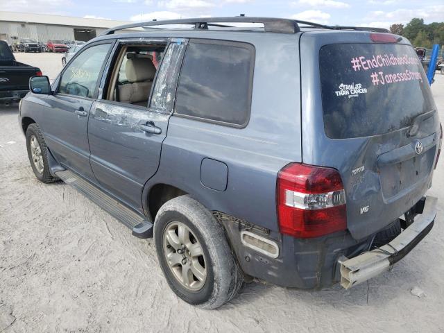 Photo 9 from auction – 2005 TOYOTA HIGHLANDER with VIN JTEGP21A050076477