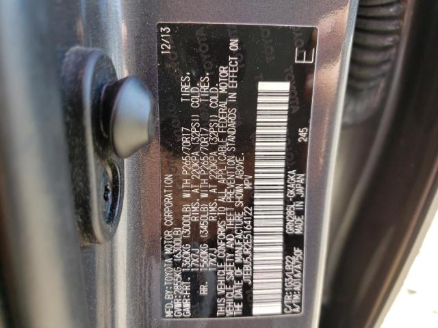 Photo 10 from auction – 2014 TOYOTA 4RUNNER SR with VIN JTEBU5JR2E5164122