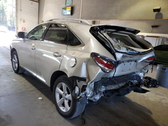 Photo 3 from auction – 2015 LEXUS RX 350 BAS with VIN 2T2BK1BA6FC300652