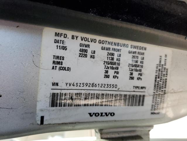 Photo 10 from auction – 2006 VOLVO XC70 with VIN YV4SZ592861223550
