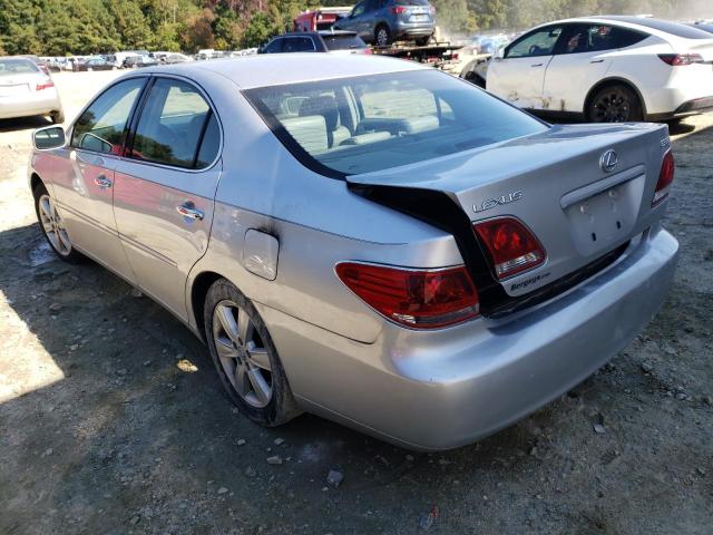 Photo 3 from auction – 2005 LEXUS ES 330 with VIN JTHBA30G555137772