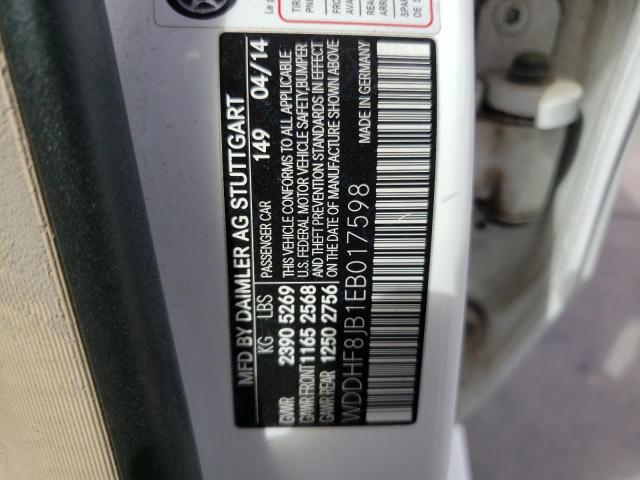 Photo 10 from auction – 2014 MERCEDES-BENZ E 350 4MAT with VIN WDDHF8JB1EB017598