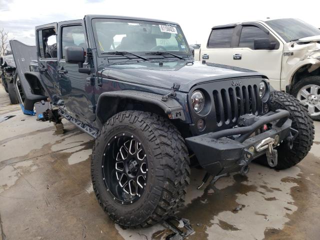 JEEP WRANGLER U 2017 with VIN 1C4BJWDG6HL610401 - Photo from auction