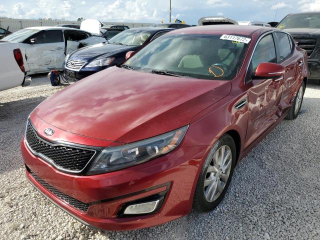 Photo 2 from auction – 2014 KIA OPTIMA EX with VIN 5XXGN4A77EG272134