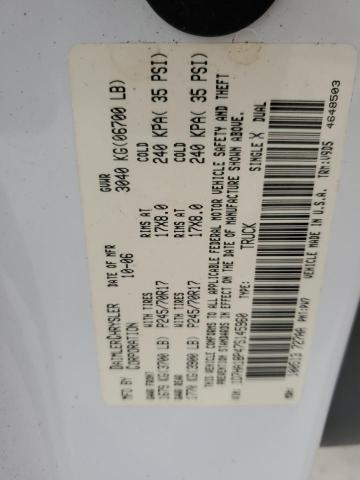 Photo 10 from auction – 2007 DODGE RAM 1500 S with VIN 1D7HA18P47S145960