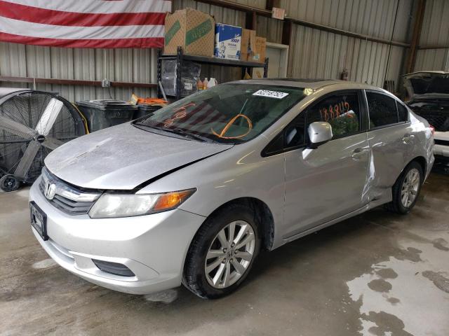Photo 2 from auction – 2012 HONDA CIVIC EX with VIN 19XFB2F81CE007502