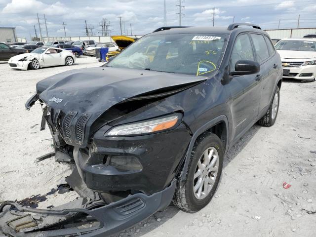 Photo 2 from auction – 2016 JEEP CHEROKEE S with VIN 1C4PJMAB5GW153547