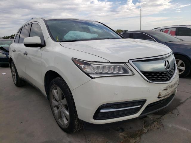 ACURA MDX ADVANC 2014 مع رقم تعريف المركبة 5FRYD3H85EB015992 - صورة من المزاد
