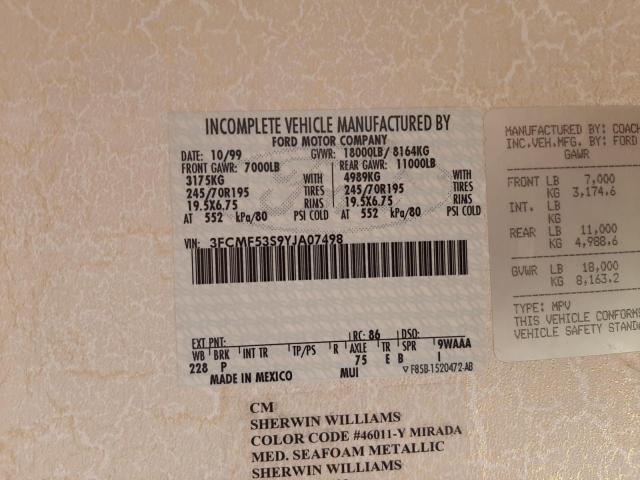 Photo 10 from auction – 2000 FORD F550 SUPER with VIN 3FCMF53S9YJA07498
