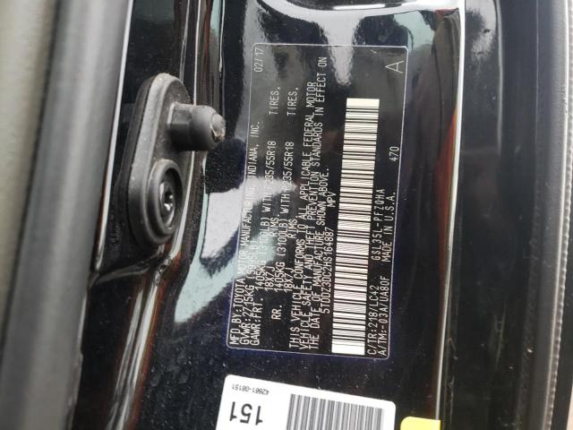 Photo 10 from auction – 2017 TOYOTA SIENNA XLE with VIN 5TDDZ3DC2HS164887
