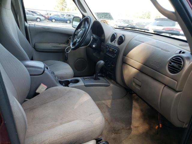 Photo 5 from auction – 2002 JEEP LIBERTY SP with VIN 1J4GL48K42W337574