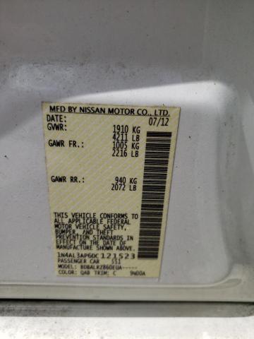 Photo 10 from auction – 2013 NISSAN ALTIMA 2.5 with VIN 1N4AL3AP6DC121523