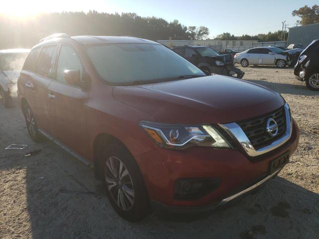 NISSAN PATHFINDER 2017 with VIN 5N1DR2MN5HC607154 - Photo from auction