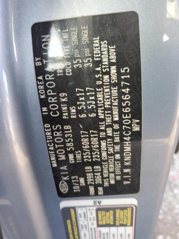 Photo 10 from auction – 2014 KIA SEDONA EX with VIN KNDMH4C70E6564715