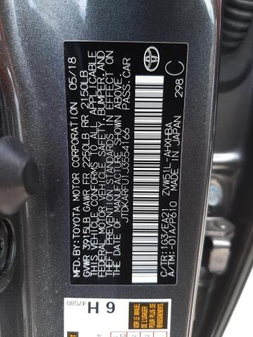 Photo 10 from auction – 2018 TOYOTA PRIUS with VIN JTDKARFU1J3554166