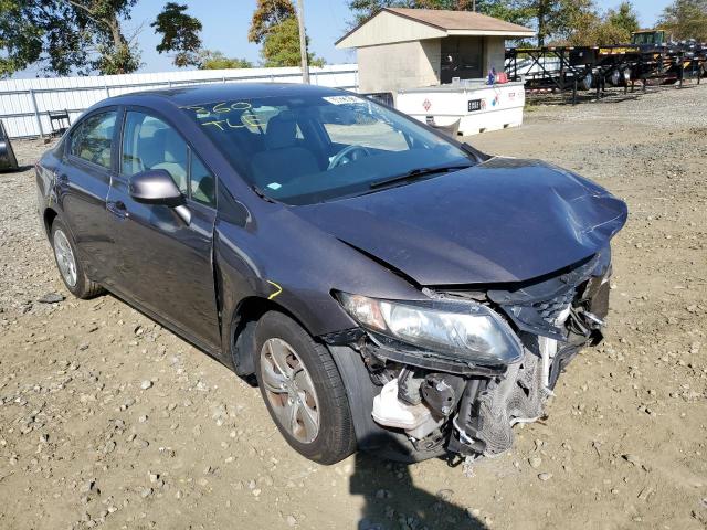 Photo 1 from auction – 2013 HONDA CIVIC with VIN 19XFB2F55DE277081