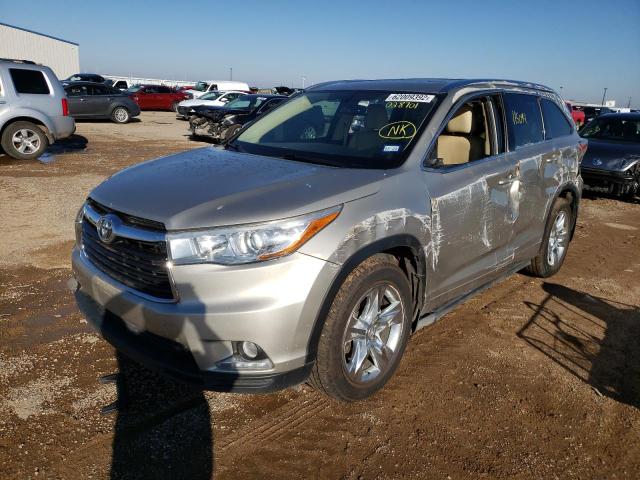 Photo 2 from auction – 2014 TOYOTA HIGHLANDER with VIN 5TDDKRFH1ES028701
