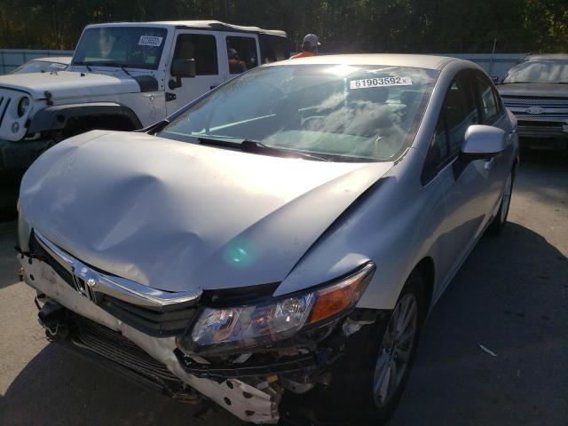 Photo 2 from auction – 2012 HONDA CIVIC LX with VIN 2HGFB2F59CH574598