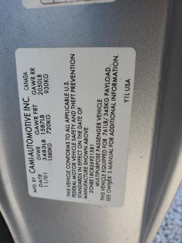 Photo 10 from auction – 2002 CHEVROLET TRACKER with VIN 2CNBE18C826921581