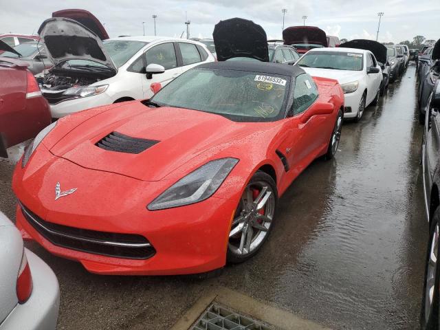 Photo 2 from auction – 2015 CHEVROLET CORVETTE S with VIN 1G1YM3D76F5110359